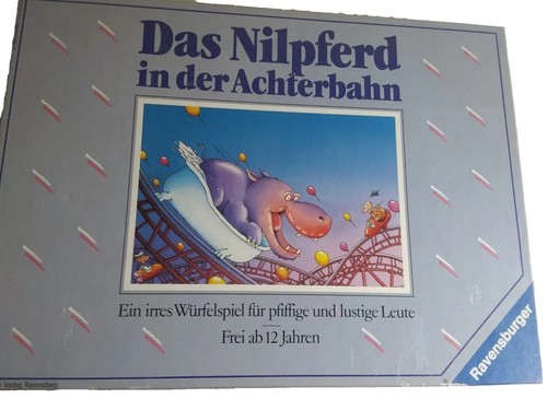 Das nilpferd der - der, achterbahn