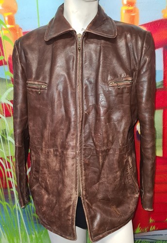 Alte 30er lederjacke militär - alte,