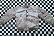 ALPHA INDUSTRIES*MA-1 CS FLIEGERJACKE*LOOSE FIT*HERREN BOMBER* Gr.L *NEU