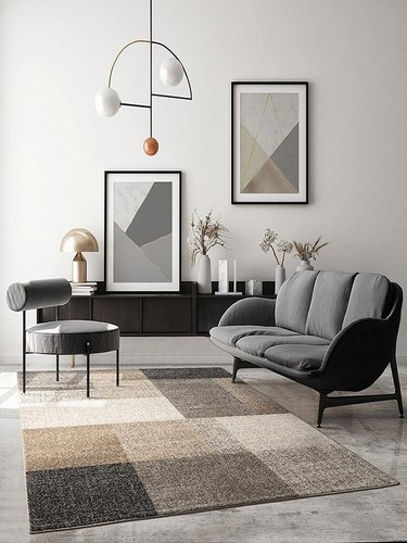 Design kurzflor teppich - design,