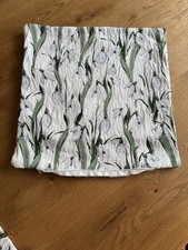 Kissenbezüge Sofa , 2 Stück Motiv Schneeglöckchen