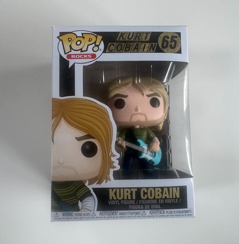 Kurt cobain funko pop rocks - cobain,