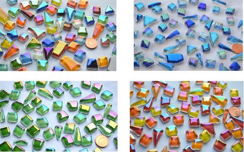 100g soft glas mosaiksteine - 100g, soft-glas