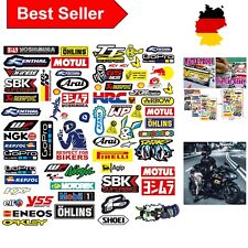 90-Teiliges Sticker Motorrad