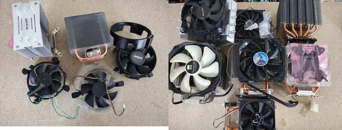 12x cpu kühler - 12x, lüfter
