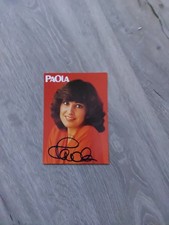 Autogramm AK Autogrammkarte Paola Felix Sängerin