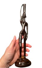 Afrikanische Holzfigur, Frau
