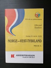 NORWEGEN - DEUTSCHLAND 1982
