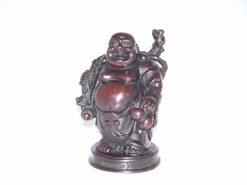 Happy buddha figur - figur, polyresin