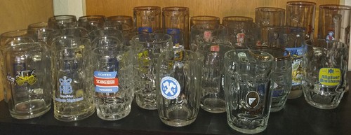 Brauerei glas bierkrüge - brauerei, glas-bierkrüge