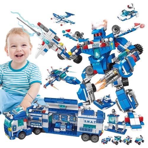 Klemmbausteine roboter mech - klemmbausteine,