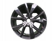 1x Alufelge 19 Zoll 8.0" 5x112 47ET Glanz Schwarz 2GA601025AL VW T-Roc T Roc