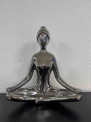 Yoga lady chrom - yoga, x