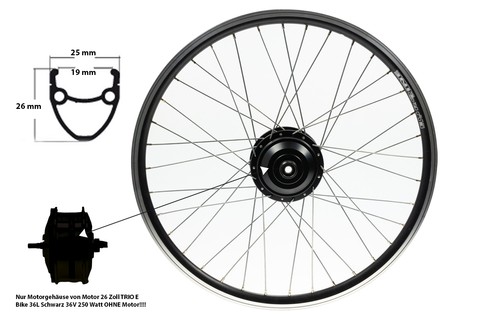 Zoll hinterrad felge bike - hinterrad,