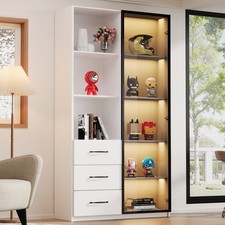 Glas vitrine standvitrine - glas,