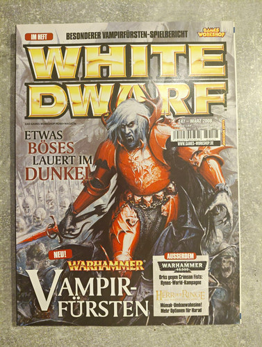Games workshop white dwarf - dwarf, nr