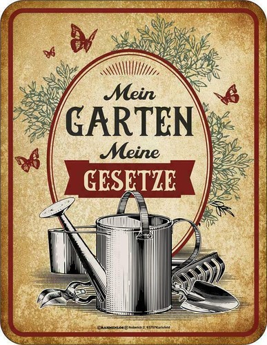 Gärtner sprüche schild - sprüche-schild, mein