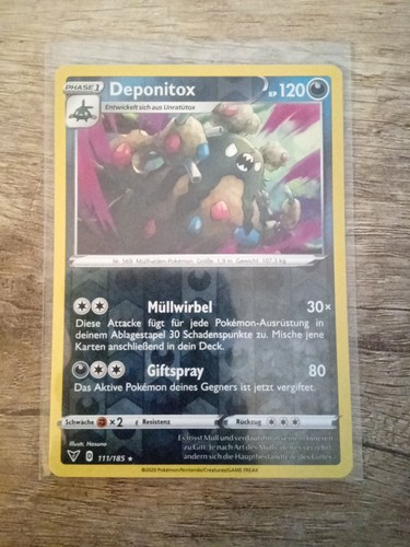 Pokemon karte deponitox - pokemon,