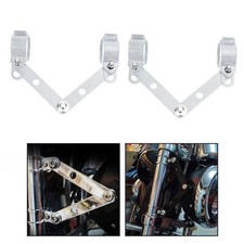 Par 28mm-41mm Motorrad Scheinwerfer Halter Lampenhalter Halterung Chrom