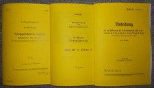 U-Boot Beschreibung Gruppenhorch-Anlage & U-Boot-Dieselmotor & E-Kompaßanlage