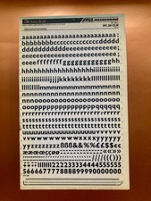 MECANORMA wie LETRASET GILL