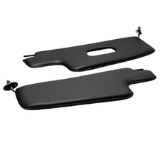 Sonnenblenden Paar Schwarz mit