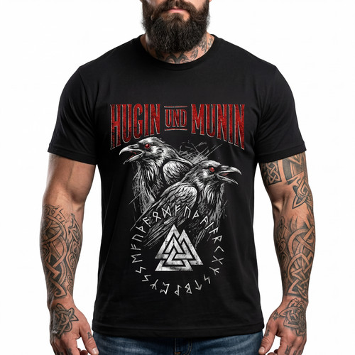 Hugin munin wikinger t - &,