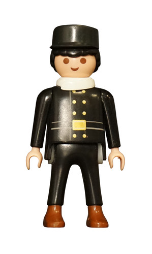 Playmobil figur zug bahnhof - figur,