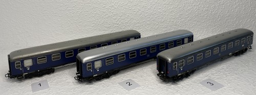 Märklin zug wagen blau - märklin,