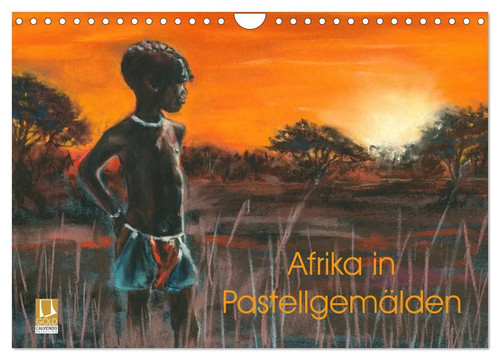 Afrika pastellgemälden - afrika,