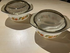 2 x Opalglas Auflaufform /