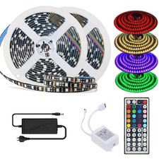 RGB Led Streifen Stripe Wasserdicht 1m 5m 10m Band Leiste 5050SMD Lichtband 12V