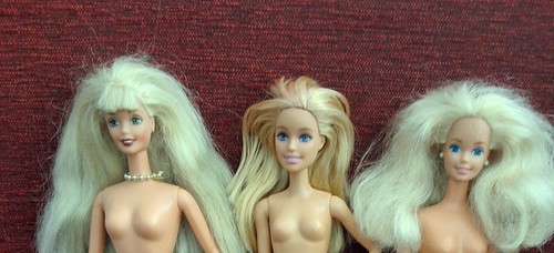 Barbies 1 kopf - +,