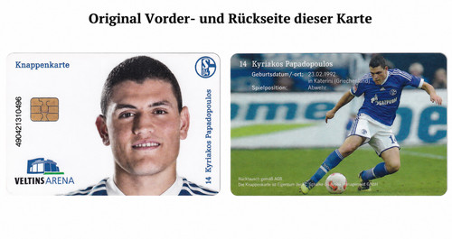 Knappenkarte schalke arena - schalke,