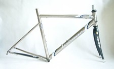 Airborne Zeppelin titanium road bike frameset 54cm rennrad rahmen Van Nicholas