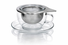 TEETASSE Glas Jumbo Tasse