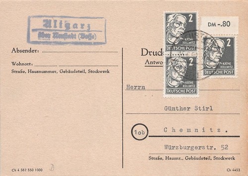 812226 ddr landpostblg - ddr,