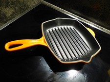 Grillpfanne orange pfanne mit - grillpfanne,