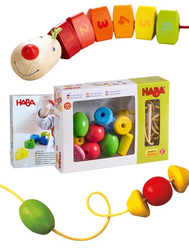 Haba lernspielzeug fädelspiel - haba,
