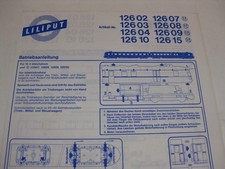 LILIPUT #12602 -12615