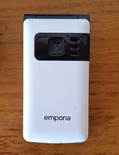 Emporia F220i Basic, Flip Handy Farbdisplay, Notruf-Funktion Weiß, Seniorenhandy
