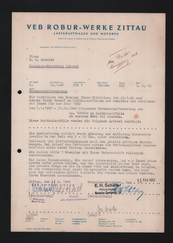 Zittau brief 1960 - zittau,,