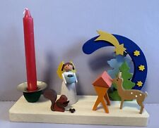 Erzgebirge Graupner Holzminiaturen Engel Figur Handarbeit Crottendorf in OVP