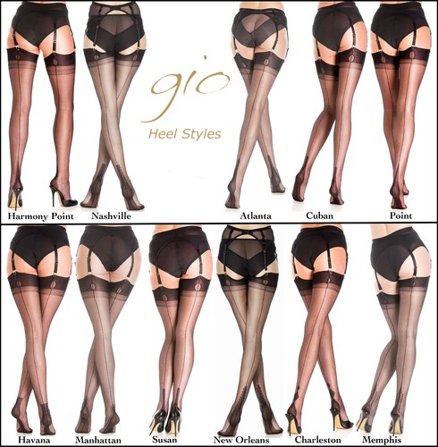 Gio fully fashioned strümpfe - fully,