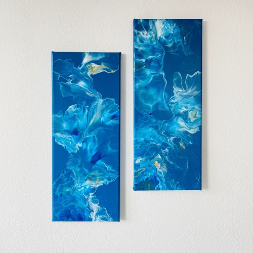 Acrylbilder handgemalt - , in
