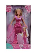 Puppe 29 cm Steffi Love I Love Pink im Paillettenkleid