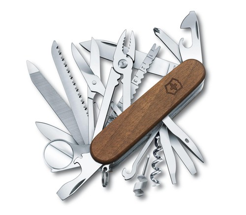 Victorinox swiss champ - swiss, wood