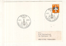 DDR Brief Sonderstempel Erzgebirge Leuchter