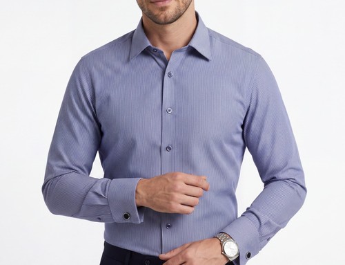 Oxford herren hemd blau - oxford,