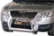 Frontbügel Edelstahl für Skoda Yeti 2010 - 2013 63mm mit Gutachten
